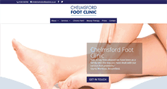 Desktop Screenshot of chelmsfordchiropodyandpodiatry.co.uk